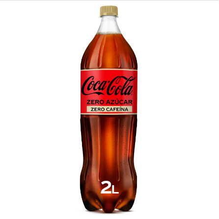 Coca Cola Zero Zero (botella 2 litros)