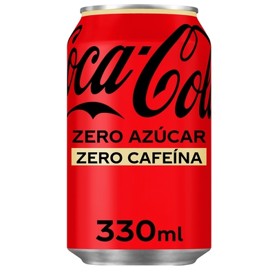 Coca Cola Zero Zero (lata 33 cl)