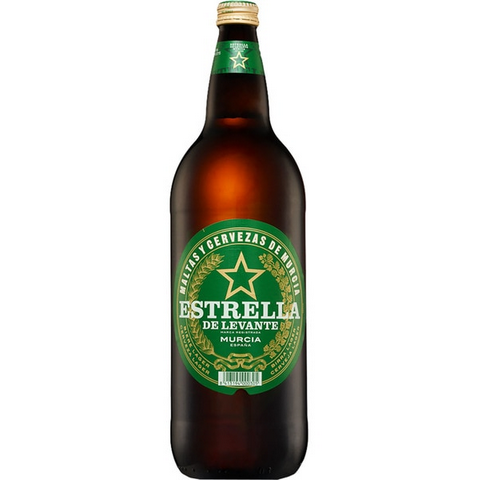 Cerveza Estrella de Levante Sin Alcohol (1 litro)